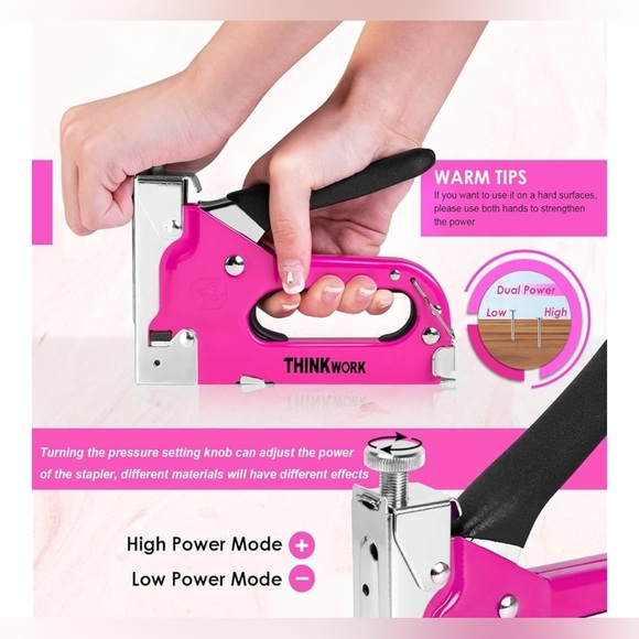 NWT Thinkwork 27pc 3 in 1 Staple Gun Set with Tools - Picture 5 of 12